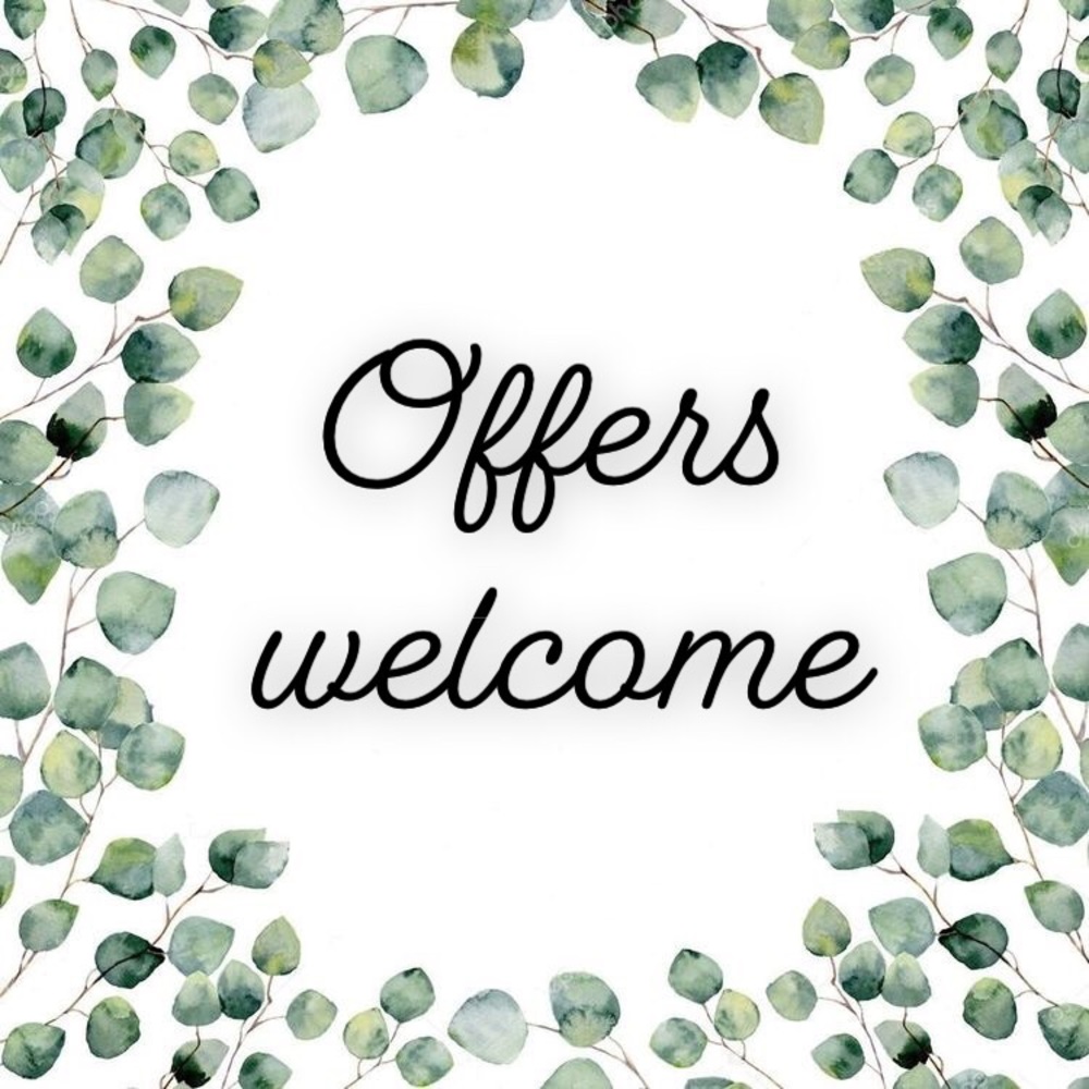 Reasonable offers accepted!